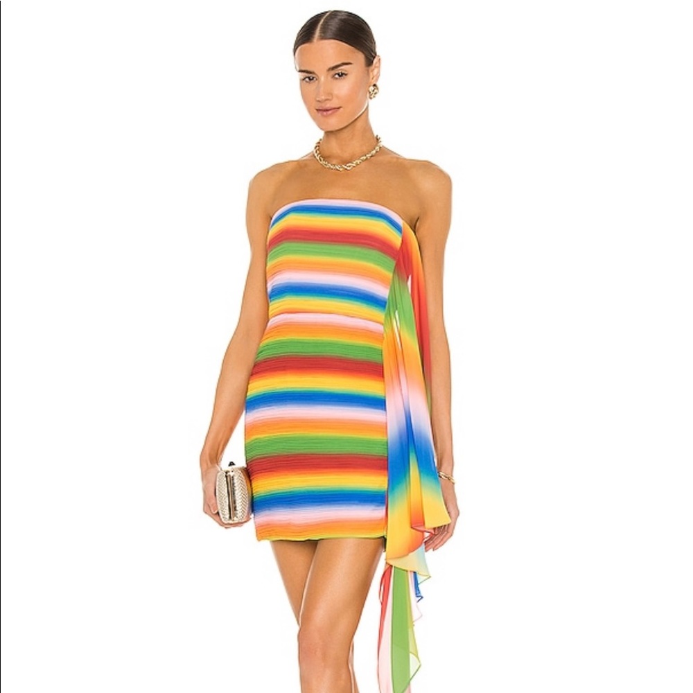 Amur from Revolve—Kay Dress in Rainbow